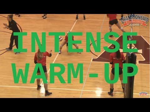 Dynamic Warm-Up Drills for Volleyball Outside Hitters
