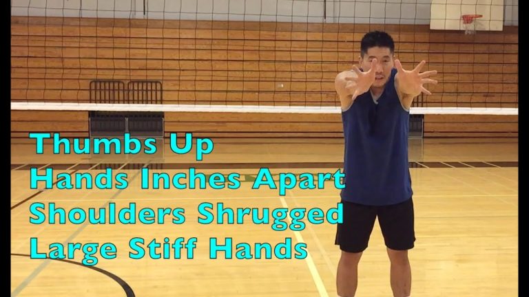 The Power of Proper Hand Placement in Volleyball Blocking